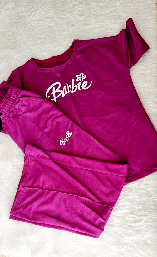 ست بلوز و شلوار لانگ barbie